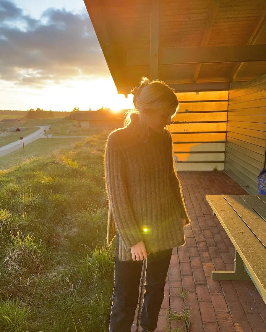 Hazel Sweater Strickpaket - Cool Wool Big