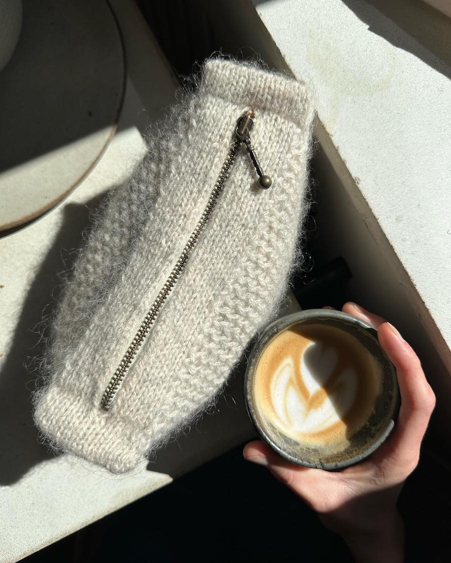 Honey Clutch Anleitung - PetiteKnit