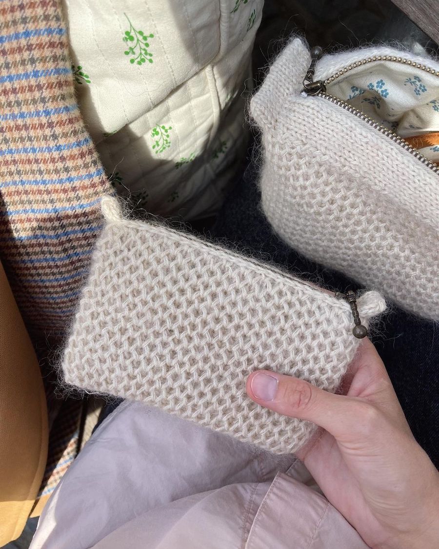 Honey Purse Anleitung - PetiteKnit