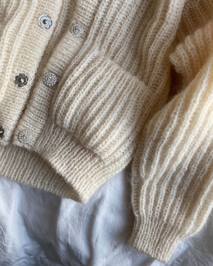 September Jacke Strickpaket - Cool Wool und Silkhair (doppelfädig)