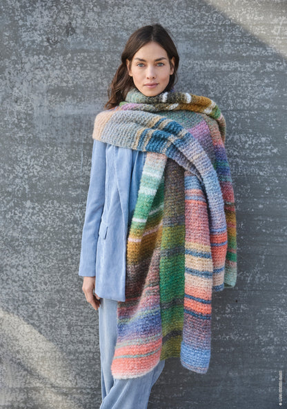 Breiter Schal Gigante Multi (Lookbook 19)