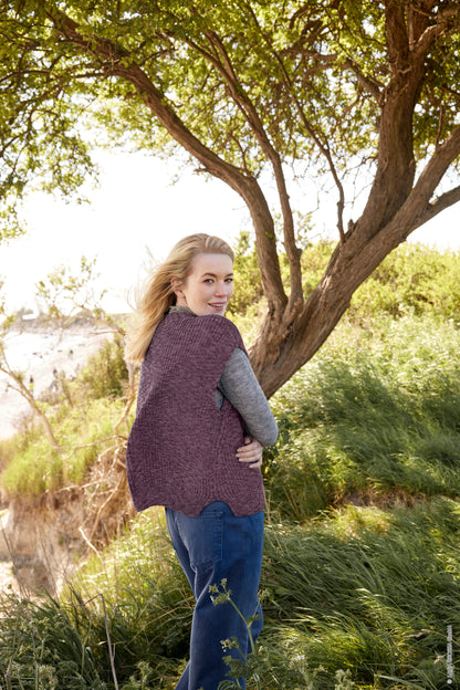 Halbpatente Weste - Cool Wool Vintage (Merino Edition 04)