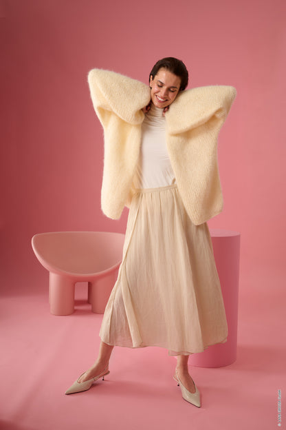 Jacke Strickpaket - Silkhair (Classici 31 - Modell 11)