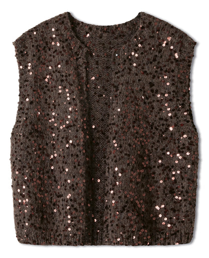 Weste Strickpaket - Brigitte No.2  & Cosmo (Easy 03 - Modell 10)