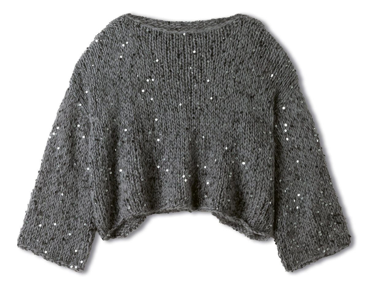 Pullover Strickpaket - Mohair di Gio & Cosmo (Easy 03 - Modell 01)