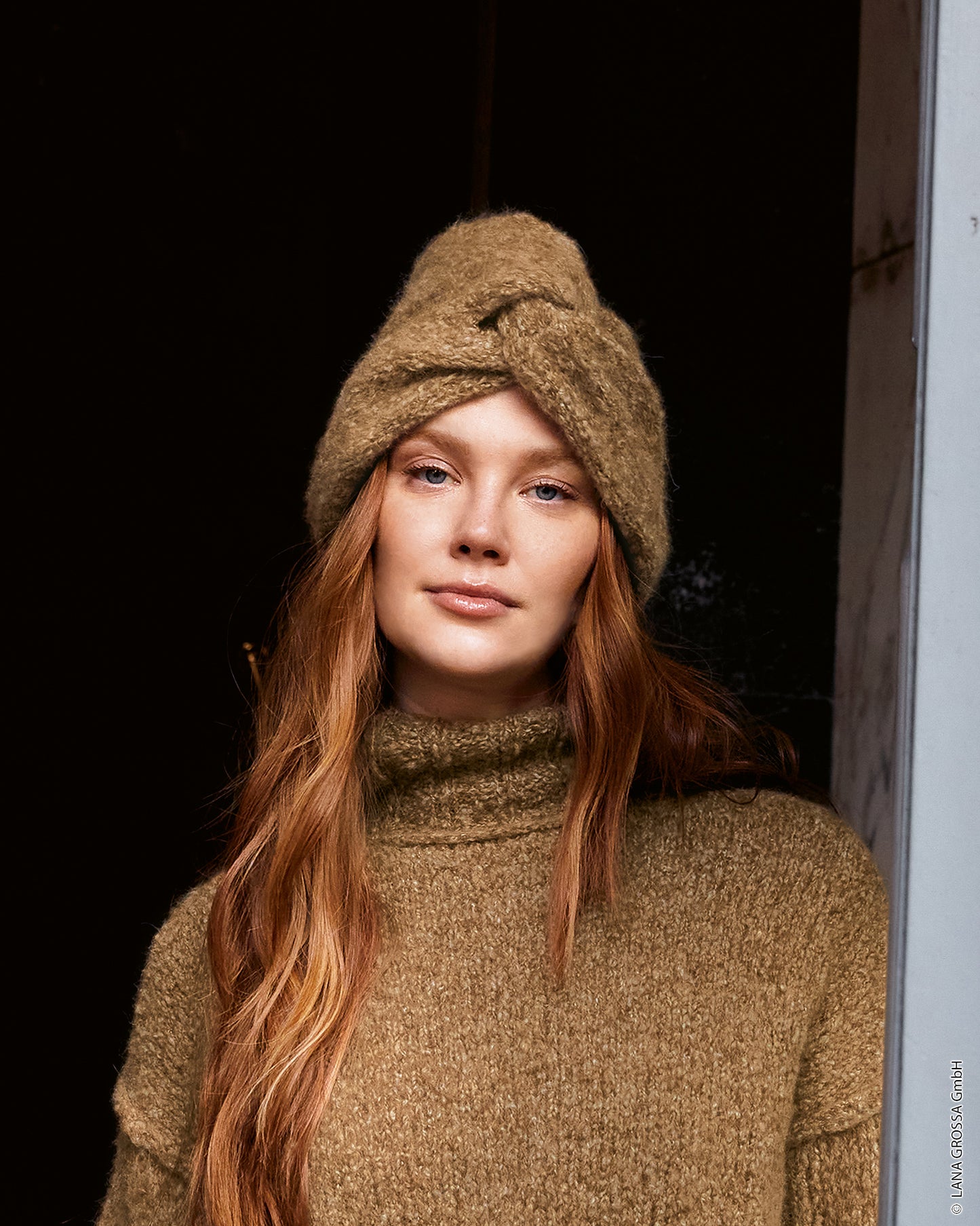 Turban-Mütze Strickpaket - Milano (Nera 3)