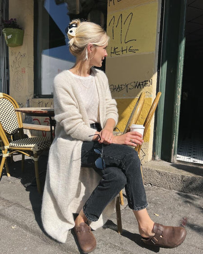 Keine Schnickschnack Strickjacke Strickpaket - Cashmere Classic und Silkhair