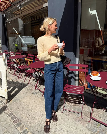 Ivy Blouse Strickpaket - Silkhair doppelfädig