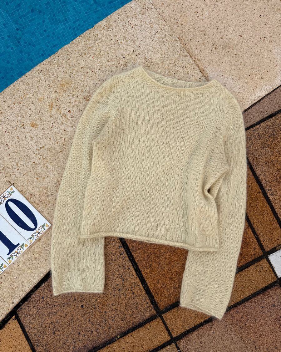 Ivy Blouse Strickpaket - Silkhair doppelfädig