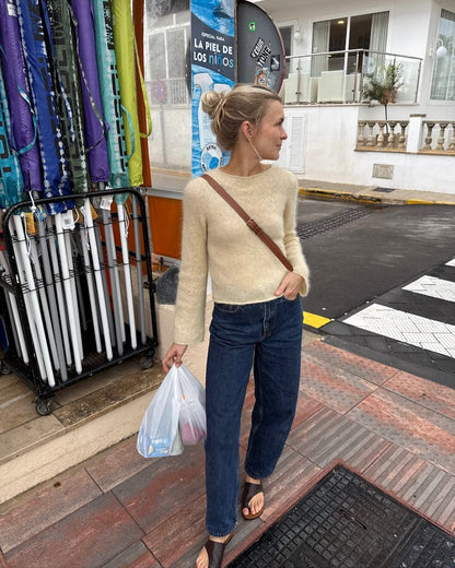 Ivy Blouse Strickpaket - Silkhair doppelfädig