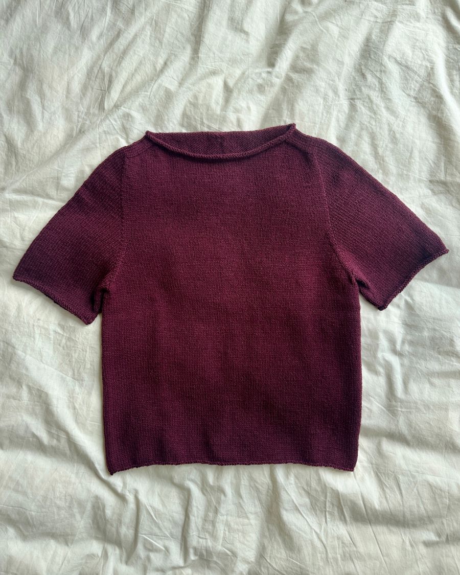 Ivy Tee Strickpaket - Cool Wool