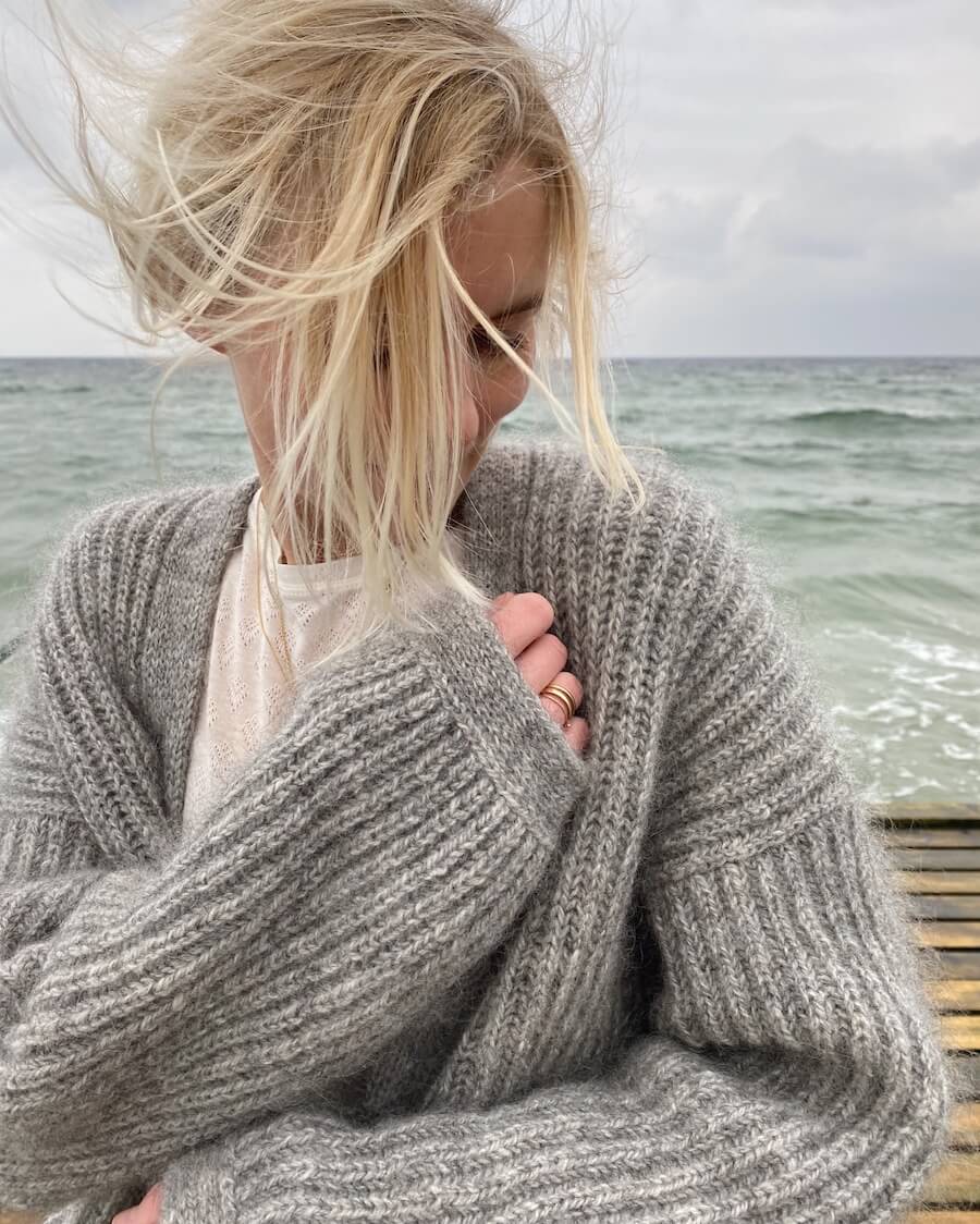 November Jacke Strickpaket - Alpaca Air