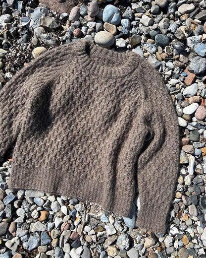 Jenny Sweater Strickpaket - Ecopuno und Silkhair