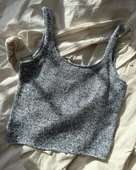 June Top Strickpaket - Cotonella Uni