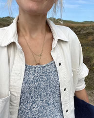 June Top Strickpaket - Cotonella Uni