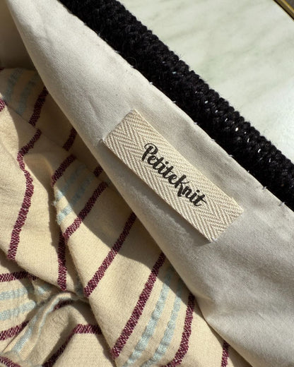 Juno Clutch Anleitung - PetiteKnit