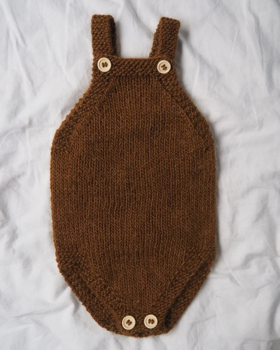 Kleiner Bruder Strampler Strickpaket - Alta Moda Alpaca