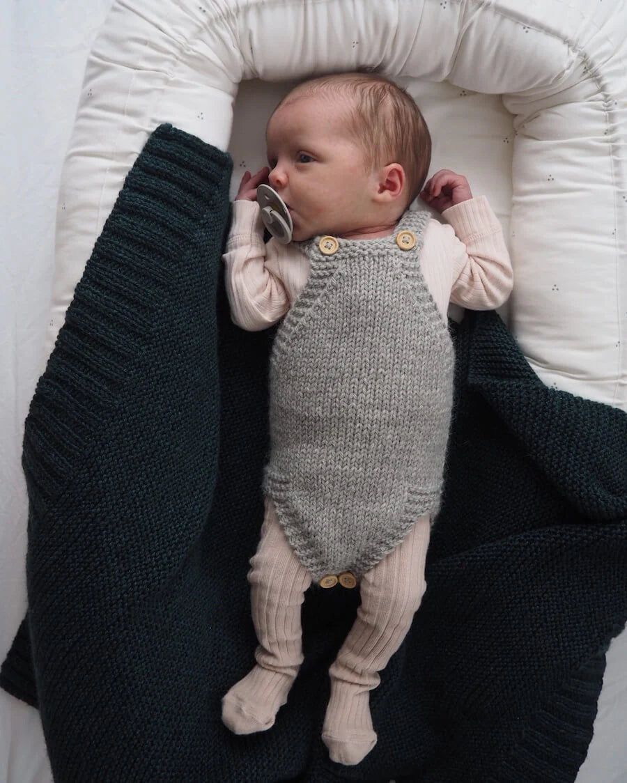 Kleiner Bruder Strampler Strickpaket - Alta Moda Alpaca