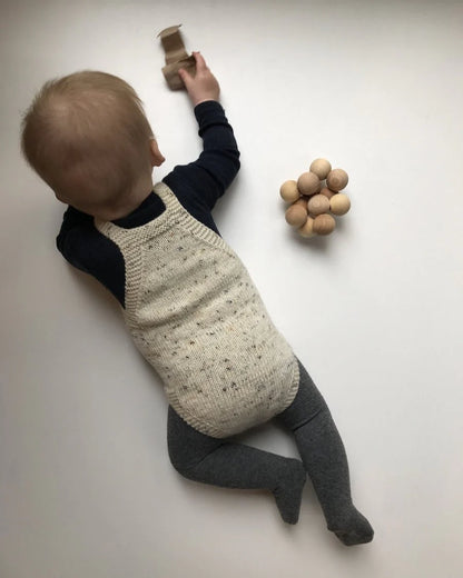 Kleine Schwester Strampler Strickpaket - Cool Wool