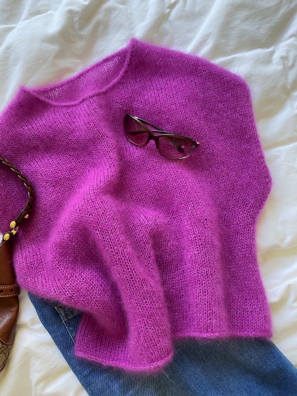 Zoe Shirt Strickpaket - Silkhair doppelfädig