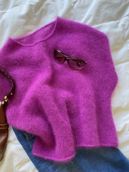 Zoe Shirt Strickpaket - Silkhair doppelfädig