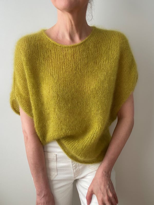 Zoe Shirt Strickpaket - Silkhair doppelfädig
