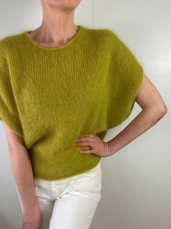 Zoe Shirt Strickpaket - Silkhair doppelfädig