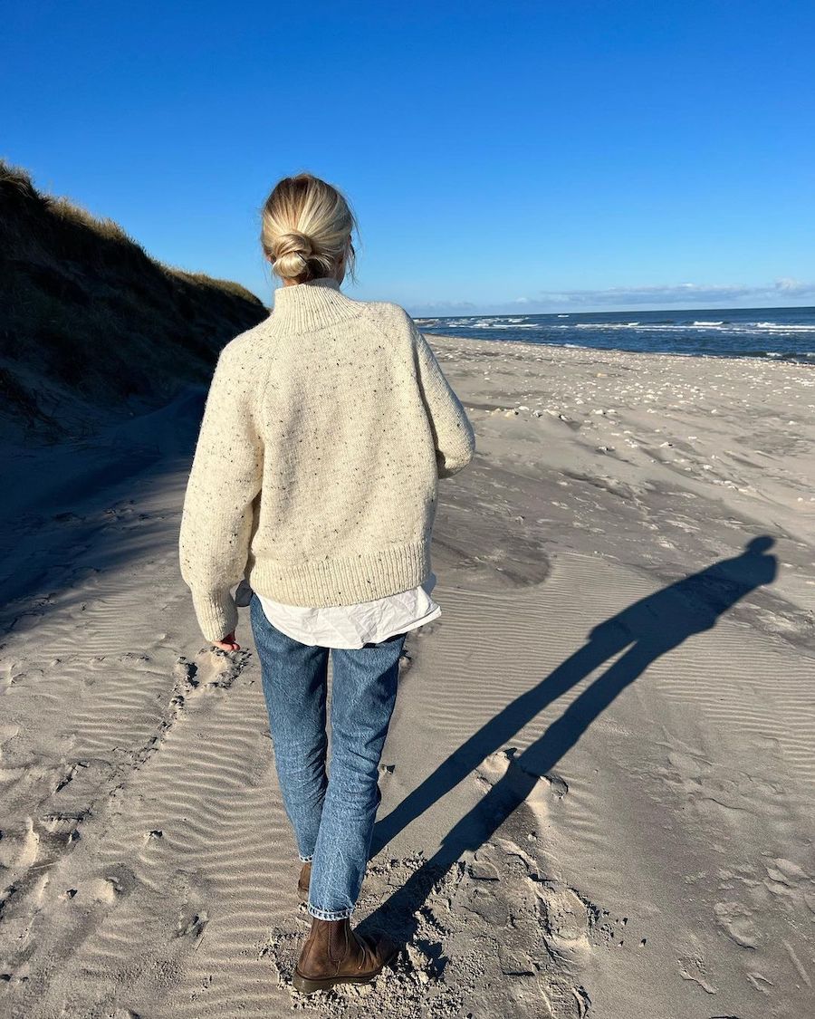 Louvre Sweater Strickpaket - Cool Wool Big