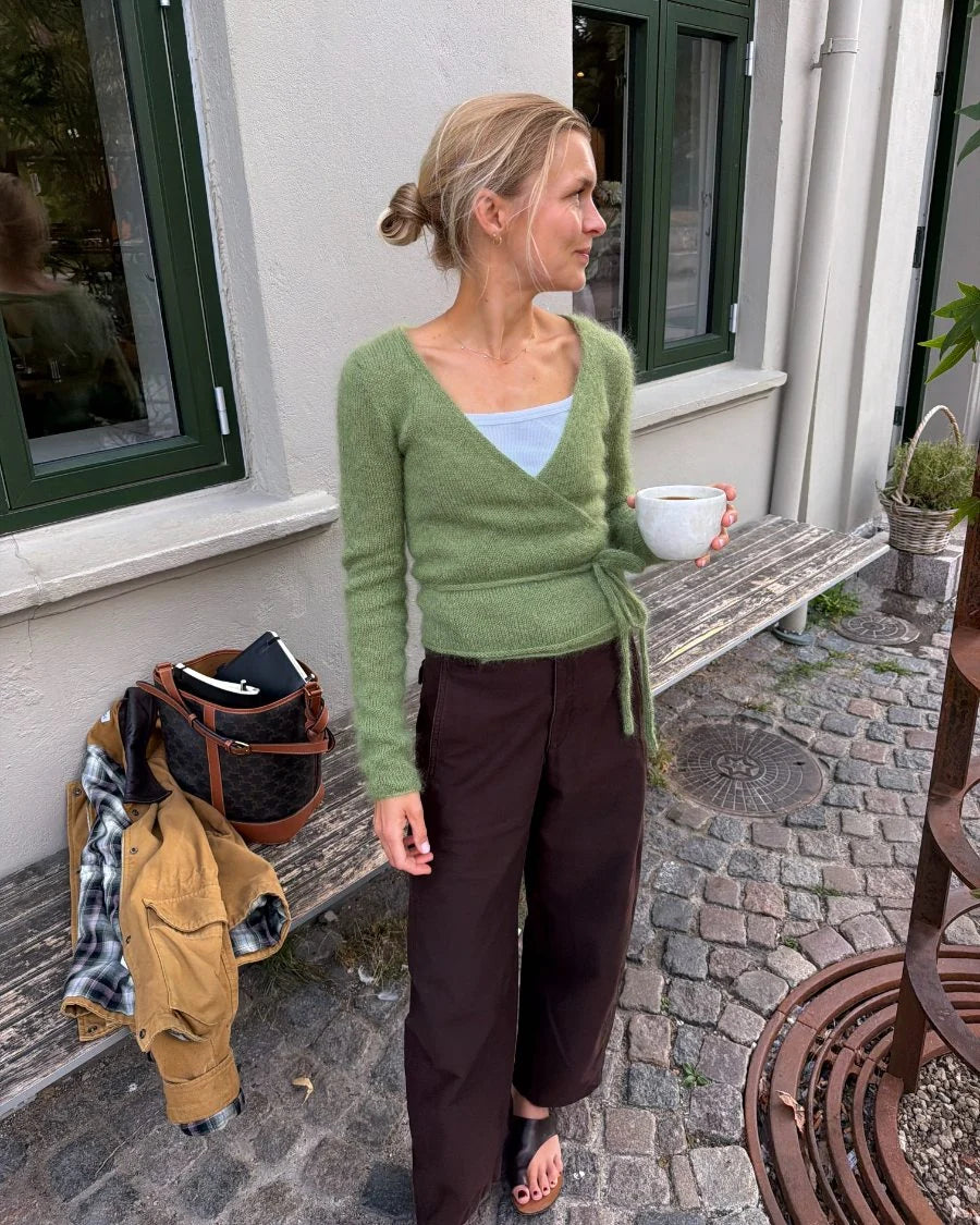 Lucy Wrap Strickpaket - Silkhair