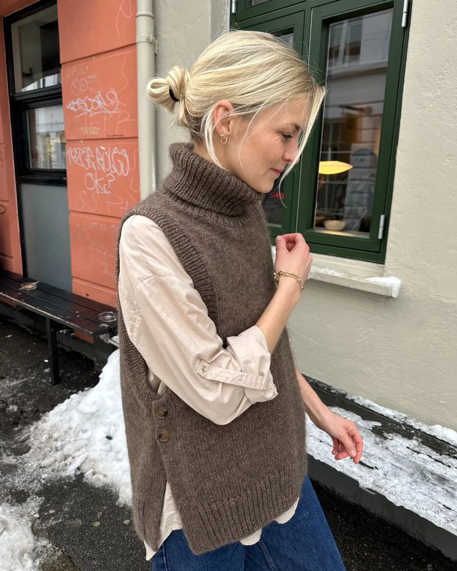 Lulu Slipover Chunky Edition Strickpaket - Alta Moda Alpaca