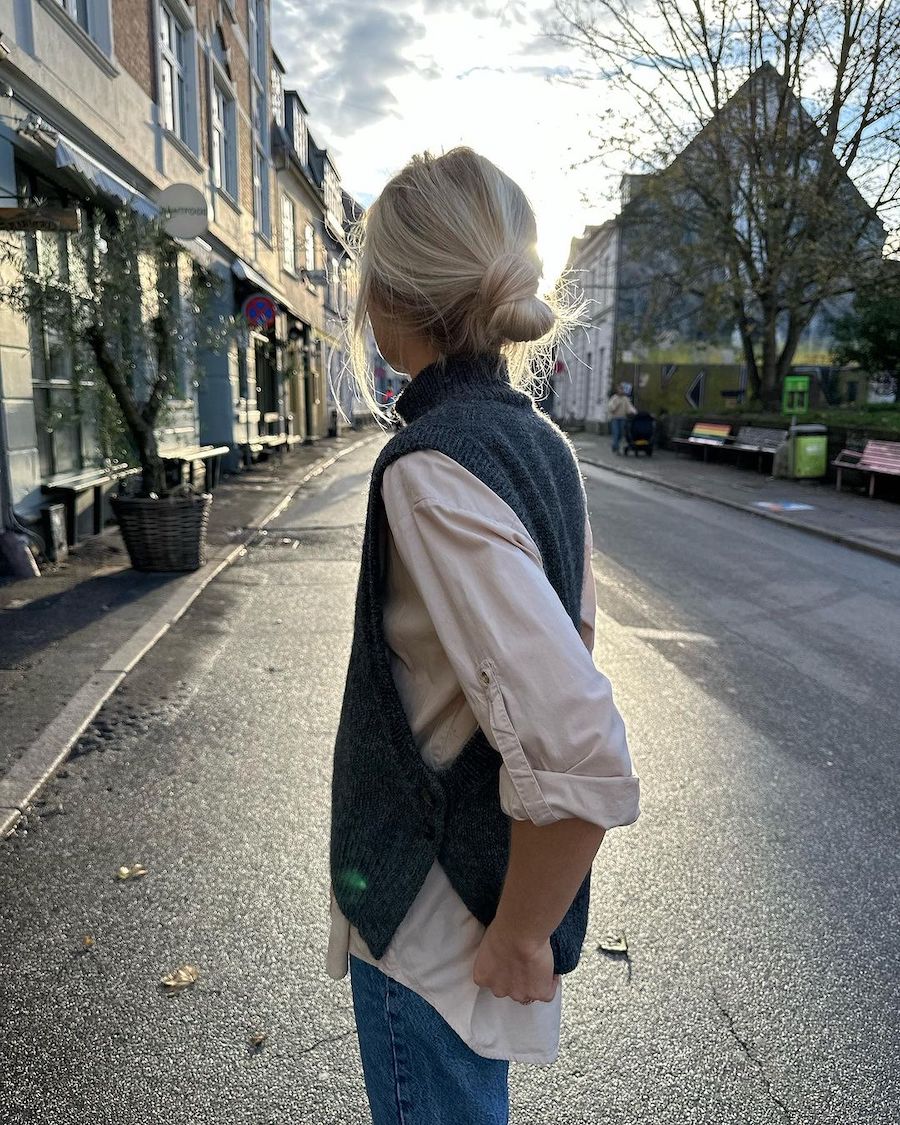 Lulu Slipover Strickpaket - Cool Wool Big