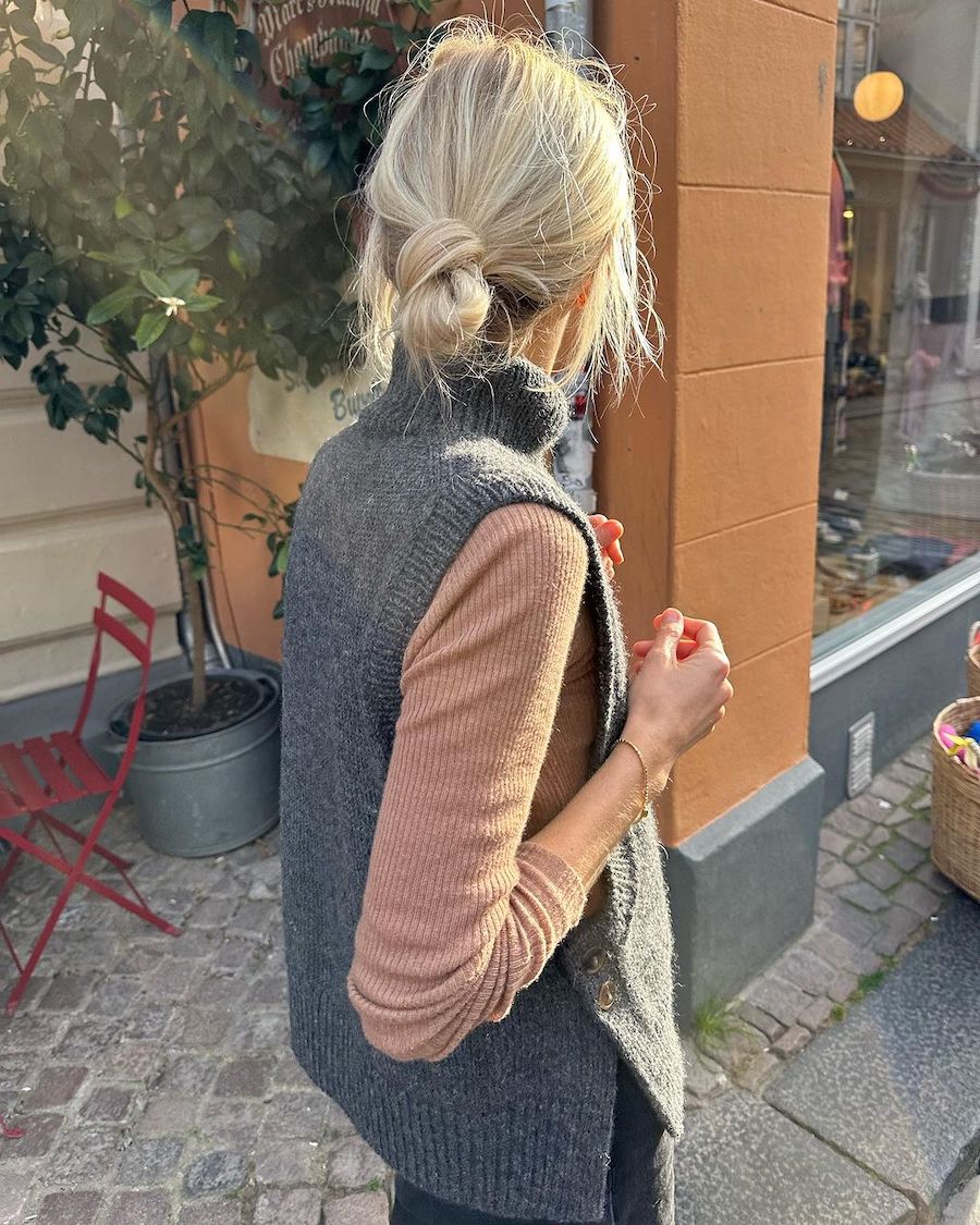 Lulu Slipover Strickpaket - Cool Wool Big