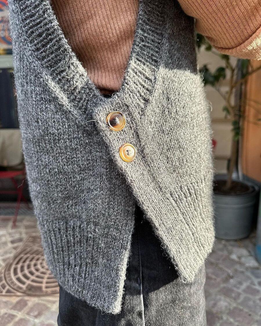 Lulu Slipover Strickpaket - Cool Wool Big