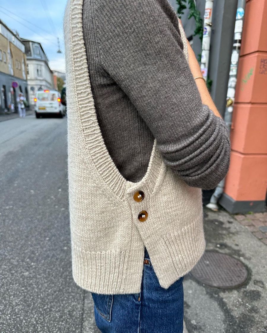 Lulu Slipover Strickpaket - Cool Wool Big