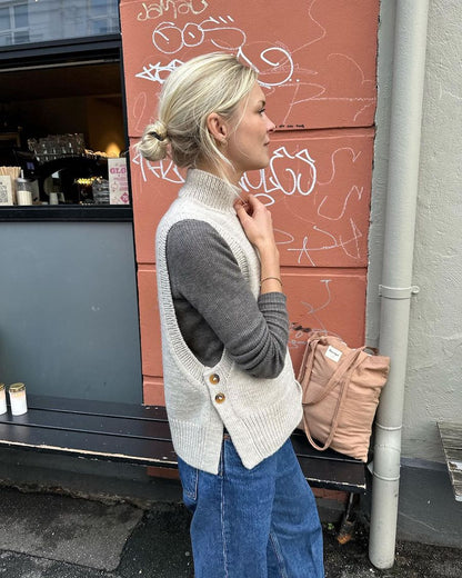 Lulu Slipover Strickpaket - Cool Wool Big