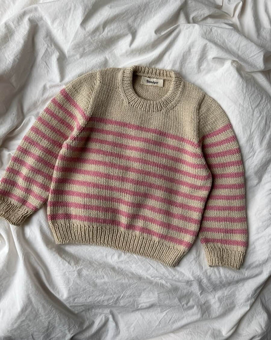 Lyon Sweater Kids Strickpaket - Cool Wool doppelfädig