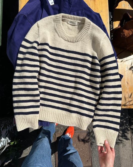 Lyon Sweater Strickpaket - Cool Wool und Silkhair
