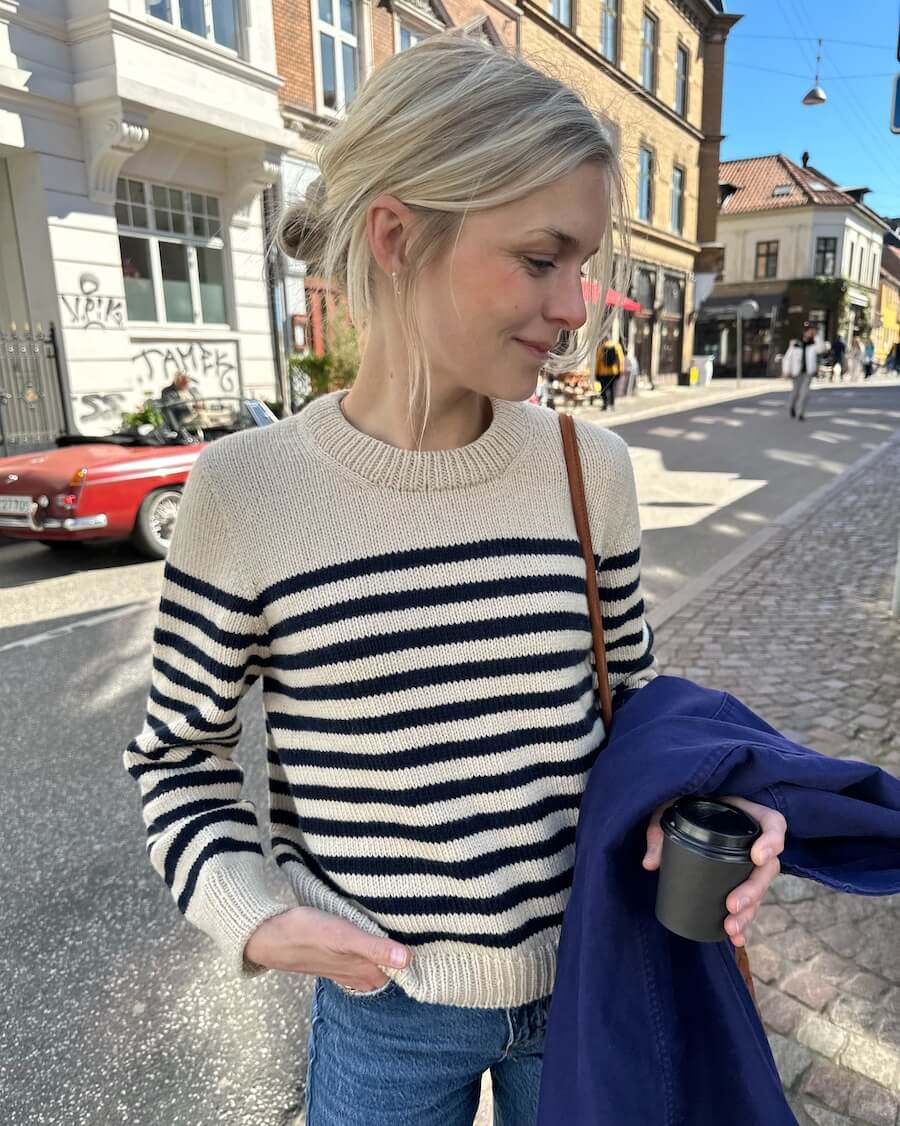 Lyon Sweater Strickpaket - Cool Wool und Silkhair