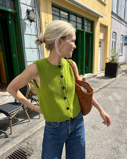 Maggie Vest Strickpaket - Cashmere Classic