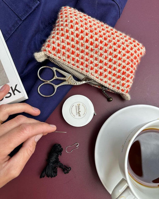 Marie Purse Anleitung - PetiteKnit