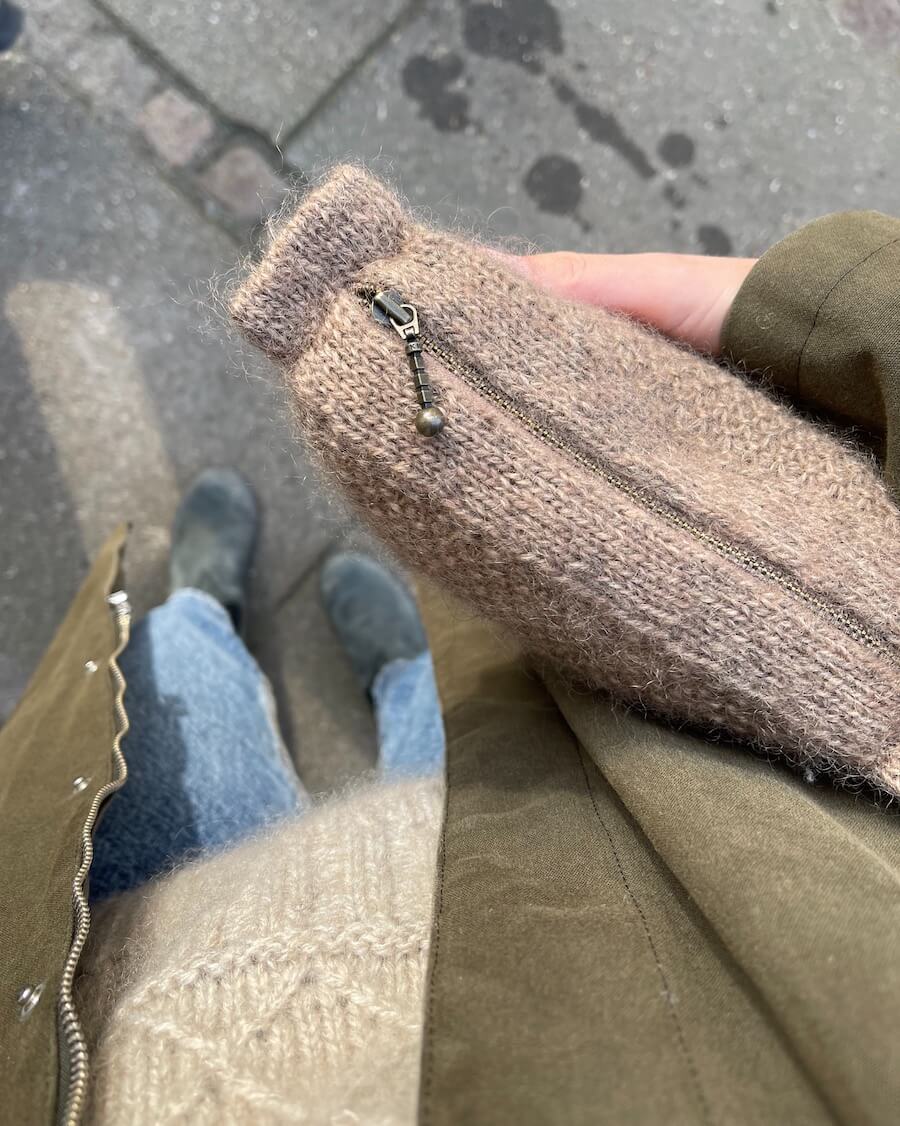 Marie Clutch Anleitung - PetiteKnit