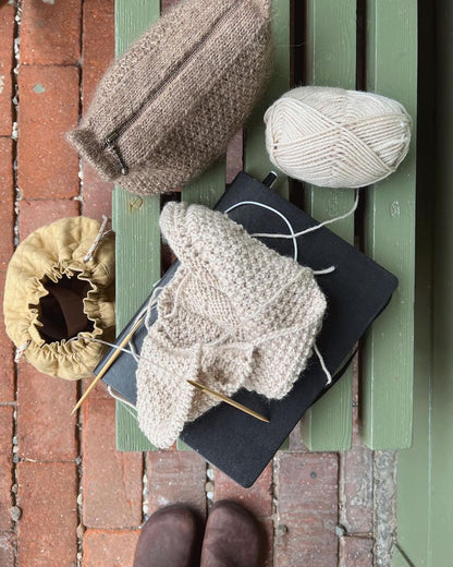 Marie Clutch Anleitung - PetiteKnit