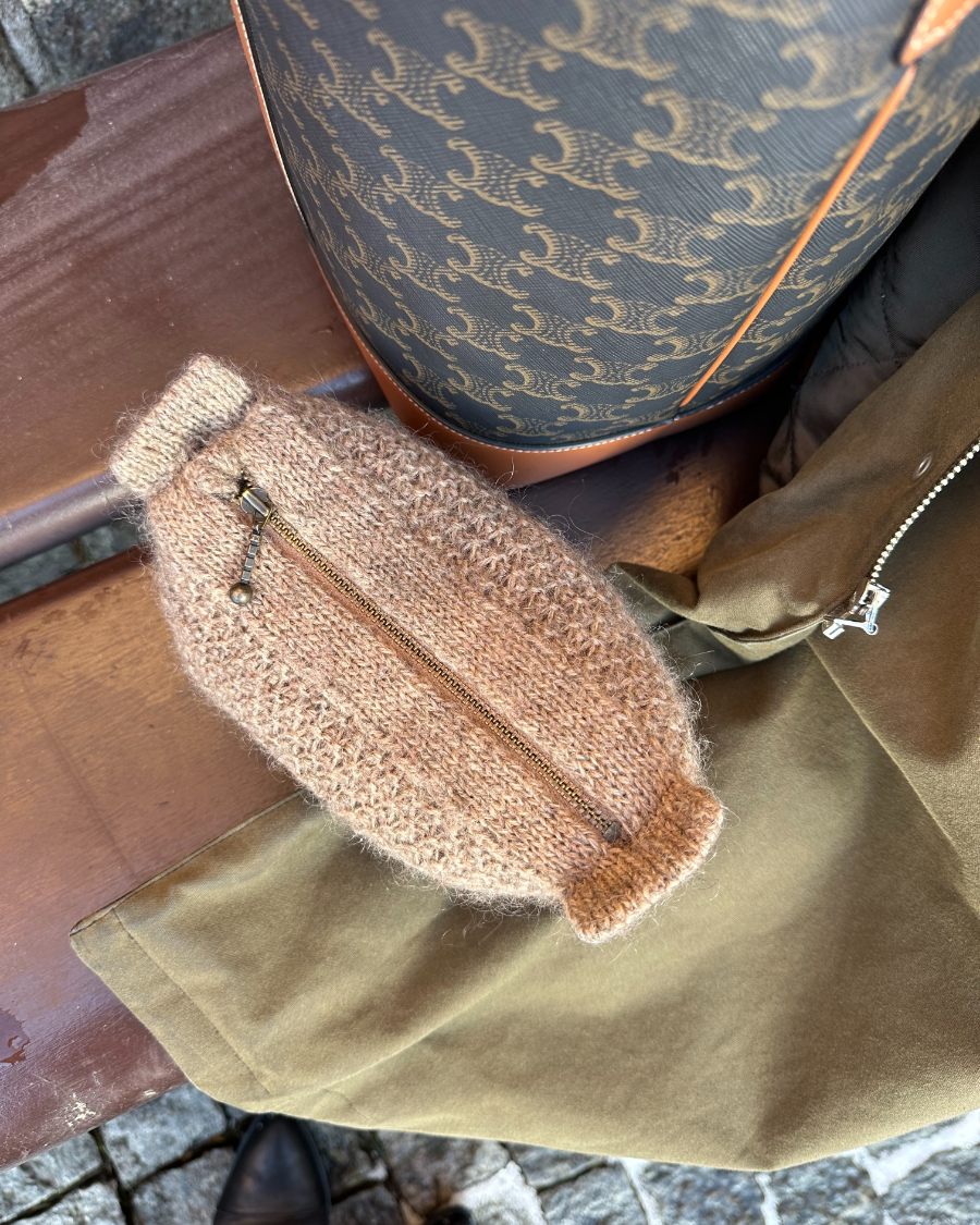 Marie Clutch Anleitung - PetiteKnit