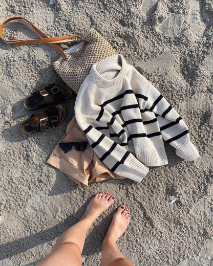 Marseille Sweater Strickpaket - Cool Wool Big