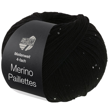 Meilenweit 100 Merino Paillettes
