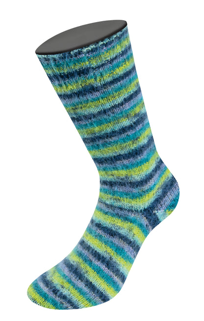 Cosy Socks 6-Fach 150 Multi Stripes