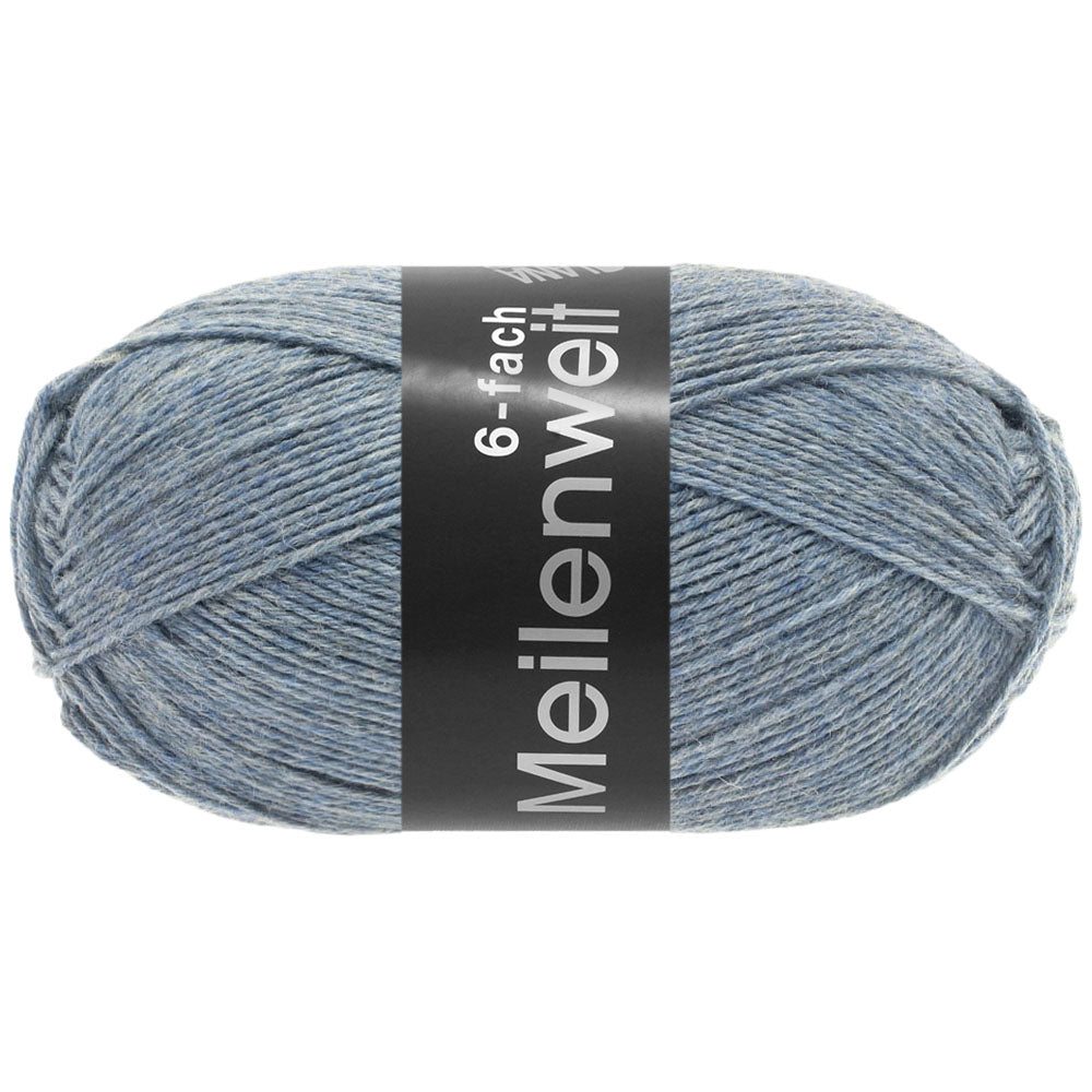 Meilenweit 6-Fach 150 Uni/Mélange & Unito