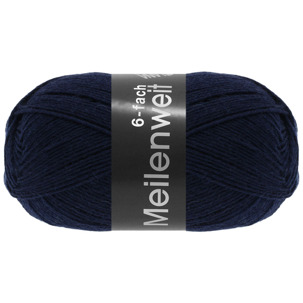 Meilenweit 6-Fach 150 Uni/Mélange & Unito