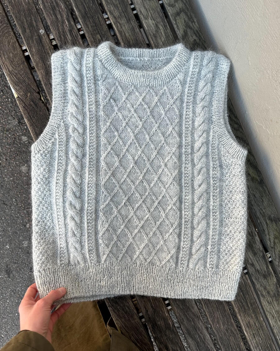 Moby Slipover Strickpaket - Cool Wool Big