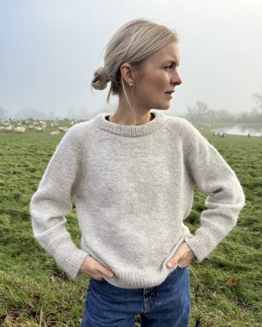 Monday Sweater Strickpaket - Cool Wool und Silkhair